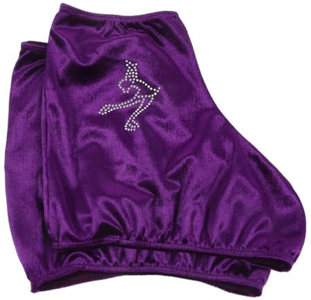 WHAMVOX Copripattini a Rotelle Ghiaccio Design Aderente in Poliestere Protezione per Pattini da Hockey e Pattinaggio Compatibile Diverse Misure per Adulti e Ragazzo