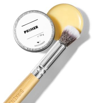 Birkenspanner Bio-Glitzer Primer | Hautkleber | Plastikfrei | Vegan | PETA-Approved | Langer Halt | Leicht abwaschbar | Made in Germany | 10g