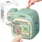 ATM Elektronische Spardose ATM Saving Bank, Spardose Kinder, Elektronische Tresor Spardose mit Fingerabdruck, mit Musik, ATM Elektronische Münze Geldbank Spardosen für Kinder, für 3-10 Jahren (Grün)