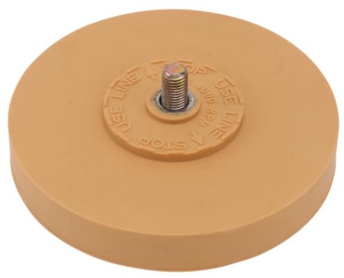 ASAKKURA 1pc Glue Remover Grinding Wheel Rubber Decal Removal Tool for Electric Drill Compact for Car Polishing and Sticker Adhesive Removal Accessory for Projects