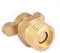 G1/4 Male Thread Water Drain Valve, Air Compressor Replacement Parts, Brass Tone Security Water Drain Valve(5Pcs)