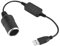 Leloco USB auf Zigarettenanzünder 12v, Auto USB Zigarettenanzünder Adapter für Recorder, Umgebungslicht, GPS, Kamera(Unter 12 Watt) 1,2m