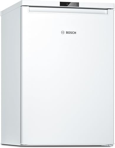 Bosch, Series 2, KTL15NWEAG, Undercounter Fridge with Icebox, MultiBox, LED light, 2 glass shelves, 3 door shelves, Integrated horizontal handle, door alarm, SuperCooling in White