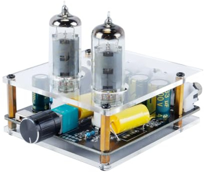 Fasizi Audio Amplifier 6j3 Vacuum Tube with HIFI Preamplifier DC Input Bile Buffer Speaker with Upgraded for Home Theater DIY