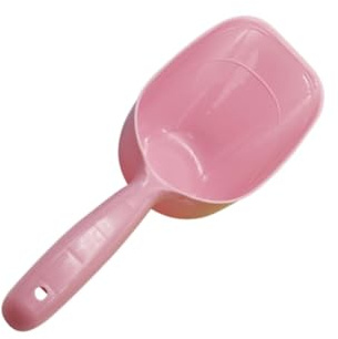 2 Stück Gartengeräte for Zuhause, Schaufel, Multifunktionsboden, Kunststoffschaufel, Löffel, Grabwerkzeug(Pink)