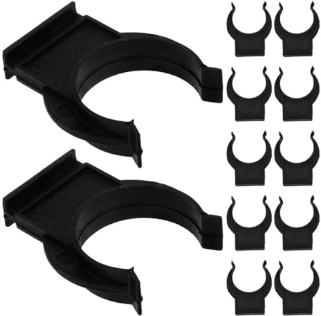 SOIMISS Plastic Adjustable Cabinet Plinth Clips 30Pcs Black for Kitchen and Bathroom Furniture Leg Stabilizer and Baseboard Corner Fittings