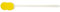 HOMECRAFT Sponge Back Brush Bath – Brush with Long Handled Sponge, Bendable Shower Back Washer & Scrubber, Bath Brush Long Handle for Elderly, Disabled & Limited Mobility, Soft Exfoliating