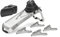 DE BUYER -2017.00 -mandoline vantage 4 juliennes+pous. long, Argent