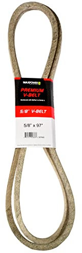 MaxPower Keilriemen 347642, kevlar verstärkt, 5/8 x 97 - 5L970 - Aussenlänge L(a) 2460 mm.