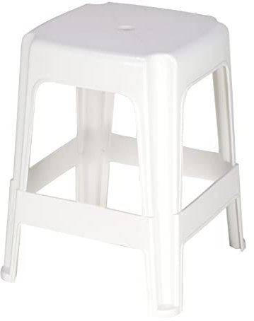 Tramontina ICARAI Kunststoff Hocker - (Weiss)