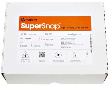 Hygiena SuperSnap High Sensitivity ATP Test Device (Case of 100)