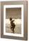 Bilderrahmen Fotorahmen 60x84 cm Gold bilderrahmen zum aufhängen MDF picture frames Farbe und 40 verschiedene Größen wählbar ohne Passepartout Rahmen London