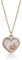 RADLEY London Ladies Jewellery Rose Gold Silver Silver Fine Belcher Chain With Mother of Pearl Heart RYJ2060