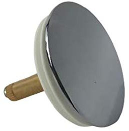 UK SELLER Ersatz-Badewannen-Aufsteller, Chrom, 47 mm, flache Dichtung, verstellbar