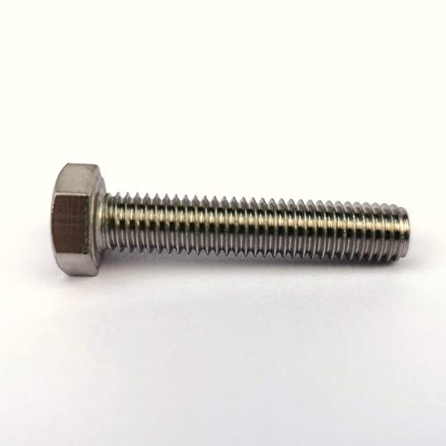 50 Stück M8x30 DIN 933 V2A Sechskantschrauben Maschinen Schrauben A2 Edelstahl