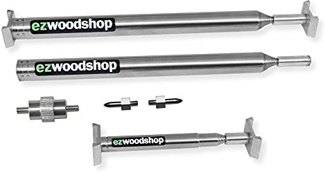 Extendable Measuring Stick Tool | Pinch Stick for Woodworking | No Numbers, No Mistakes | Carpentry, Woodworking, Hobbies, and Remodeling Projects.