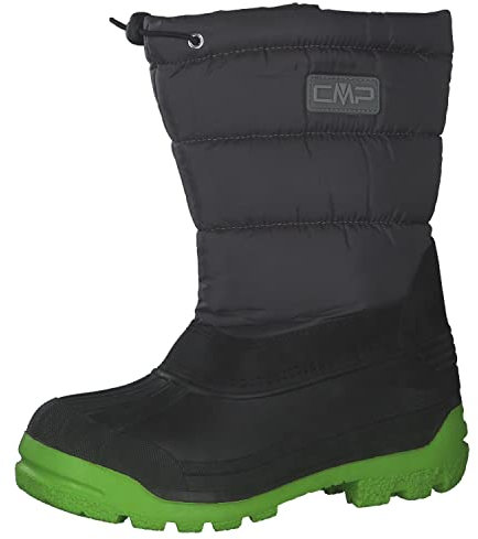 CMP Kids SNEEWY Snowboots Walking Shoe, TITANIO, 33 EU