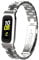 Gheper Bracelet en métal compatible avec Samsung Galaxy Fit2 SM-R220, cadre de protection en acier inoxydable, conception de boîtier de remplacement pour Fit 2 SM-R220