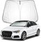 BIXUAN Parasol compatible con Audi A3 8V S RS 2014-2020 Parabrisas para el coche Cubierta del parabrisas del parabrisas del parabrisas para parabrisas delantero Bloqueado UV Cubierta Plegable