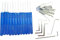 Auto Lock Pick, Civil Lock Pick Set, 12-teiliges Civil Lock Pickings mit 5-teiligen Spannschlüsseln, mit 16-teiligen Auto Jigglers Tryout Master Keys für Anfänger und Lock Picker, Schlosser Werkzeuge