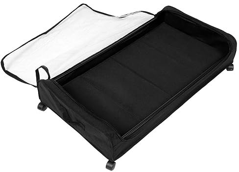 ifundom Unterbett-aufbewahrungsschrank Mit Faltbare Aufbewahrungsbox Für Kleidung Spielzeug Und Schuhe Praktischer Stauraum Mit Deckel Für Saubere Und Trockene Lagerung Für Schlafzimmer