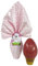 NOVITÀ | Uovo di Pasqua cioccolato RUBY rosa e GEMME DI PISTACCHIO | GRANDE 300gr | SORPRESA | Cioccolato Artigianale Italiano alta qualità
