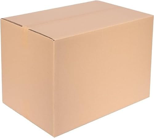 Flanacom Stabiler DHL Karton Paket 2-welliger Faltkarton großer Versandkarton 600x500x400 mm TOP Qualität (1)