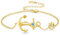 OHAYOO Anker Fußkettchen 925 Sterling Silber Anker Fußkettchen für Damen Nautisches Fußkettchen Seemann Schmuck Anker Schmuck Fußschmuck Geschenk für die beste Freundin der Frau (Gold)
