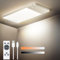 SNADER LED Deckenleuchte mit Bewegungsmelder & Fernbedienung - Deckenlampe Dimmbar & Kabellos - Deckenleuchte mit 12000 mAh Akku – Ultralanger Laufzeit für Treppen, Flure, Garage (1 Stücke)