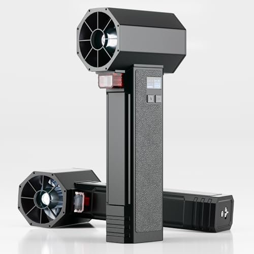 Turbo-Ventola di essiccazione per auto, Turbo-Ventilatore Hurricane, Spinta istantanea, 4 velocità, Super elettrico, soffiatore di foglie per la pulizia delle terrazze