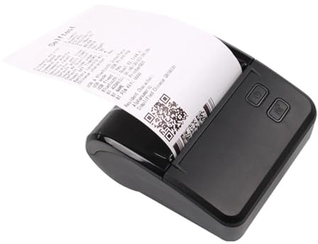 RFGTHY WiFi/Bluetooth 3 80mm Mini Impresora Térmica De Recibos Portátil Inalámbrica Impresora PortáTil(WiFi)