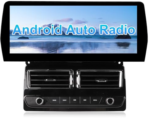 Radio Android para Coche de 12,3 Pulgadas para BMW E46 1998-2004 con Pantalla estéreo Carplay Android Auto, GPS, Bluetooth, Radio FM, SWC, 4+32G