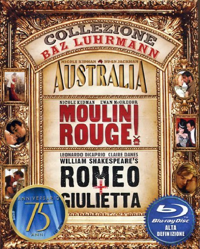 Collezione Baz Luhrmann: Australia / Moulin Rouge / Romeo + Giulietta [Blu-ray] [IT Import]
