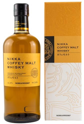 NIKKA - Coffey Malt, Whisky Japonais, Single Malt - Origine : Japon - Notes d'Agrumes & Poires - 45 % Alcool - 70 cl
