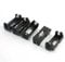 sourcing map Broches Monté Noir Plastique Batterie Support Coquille pour CR123A 3V 5 Pcs