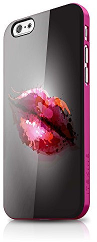 Itskins Hamo Case for Apple iPhone 6 - Retail Packaging - Black/Pink
