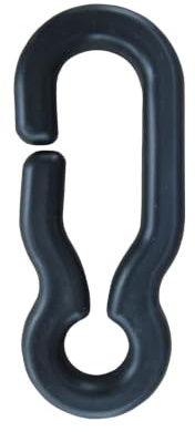 Temka 13199 KH Universalhaken, Schwarz