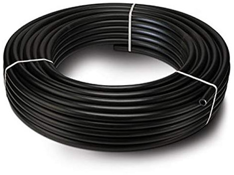 Tubo da 20 mm in polietilene agricolo. Pressione massima 10 bar. Bobina da 100 metri. Colore nero. Tubo agricolo 20 mm. 10 bar a bassa densità utilizzato per impianti di irrigazione.