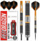 RED DRAGON Darts – Amberjack 18 Serie 24g Stahlspitze Dart-Set mit Dart Flüge und Dart Schäften