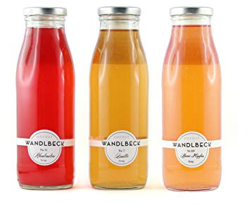 WANDLBECK Sirup Set 3-er Sommerfrische (Rhabarber, Quitte, Birne-Hopfen)