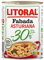 LITORAL Fabada Asturiana -30% Sal y Grasa - Plato Preparado Sin Gluten - 420g