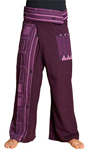 PANASIAM Fisherman Pants Beam, Purple, XL