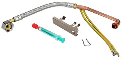 Zulaufschlauch Zulaufrohrset Flexschlauch Schlauch Heißwasser Heißwassergerät Durchlauferhitzer ORIGINAL Siemens Bosch 647118 00647118
