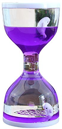 GUMEI Liquid Motion Bubbler Minuterie Bureau Jouet Sensoriel Animal Flottant Huile Sablier pour F