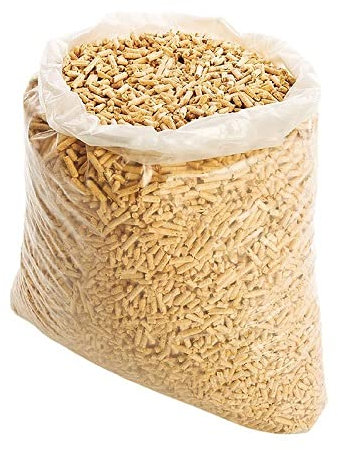 VIRSUS Pellet di Legno Duro di Puro Faggio, 36cf da 15kg, Classe A1, 100% Naturale, Completamente Riciclato per Stufe