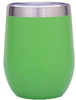 FALIYORS 12Oz Stainless Steel Mug,Swig Wine Cups Eggs Shaped Mug,Cup Beer Wine Coffee Glass Thermos Cup,Drinkware Mugs with Lid a/G / 8x11.3cm