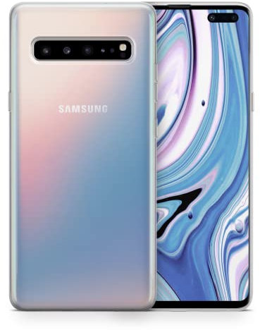 Babaco Premium Clear mobile phone case for Samsung S10 5G optimally adapted to the shape of the mobile phone, crystal case made of TPU