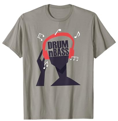 Meine Kopfhörer Spielen Nur Drum And Bass Oder DRUMnBASE T-Shirt
