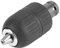 Adattatore per Trivelle per Chuck 1 2 a Impatto Keyless in Plastica 1 Adattatori per Mezze Esagonali 4 Pollici 2 Adattatori per Trapano Senza Chiave 13mm Chuck 1 2