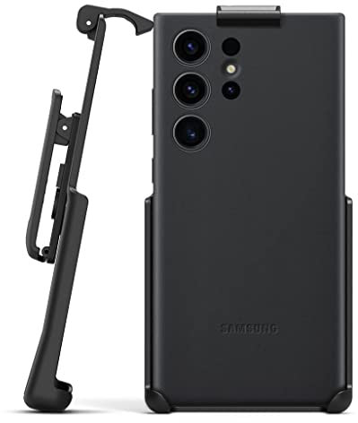 Encased Belt Clip Compatible with Samsung Leather Phone Case (Samsung Galaxy S23 Ultra) Holster Only, Case is NOT Included